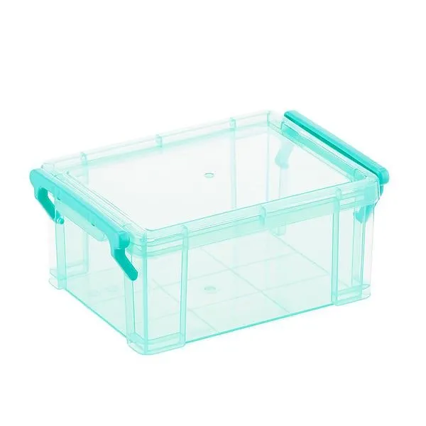 Medium Storage Latch Box Aqua