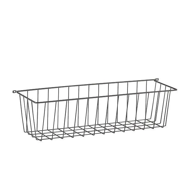 Elfa Classic Accessory Basket Graphite