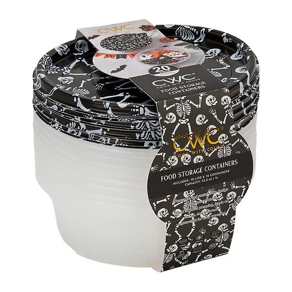 18IN Round Food Container - Multi