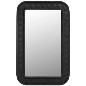 Alessa Black Rectangular Wall Mirror