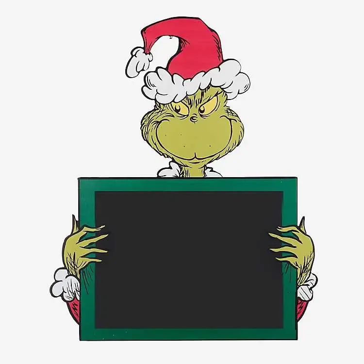 Grinch Wall Chalkboard