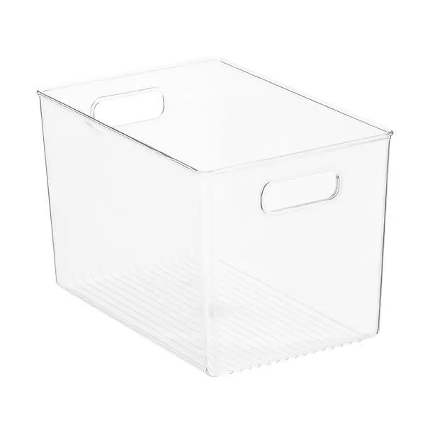 iDESIGN Linus Medium Kitchen Bin Clear