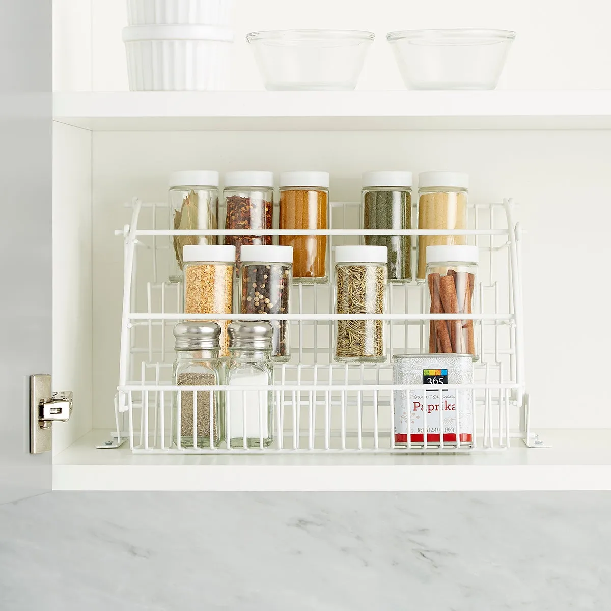 Pull-Down Spice Rack
