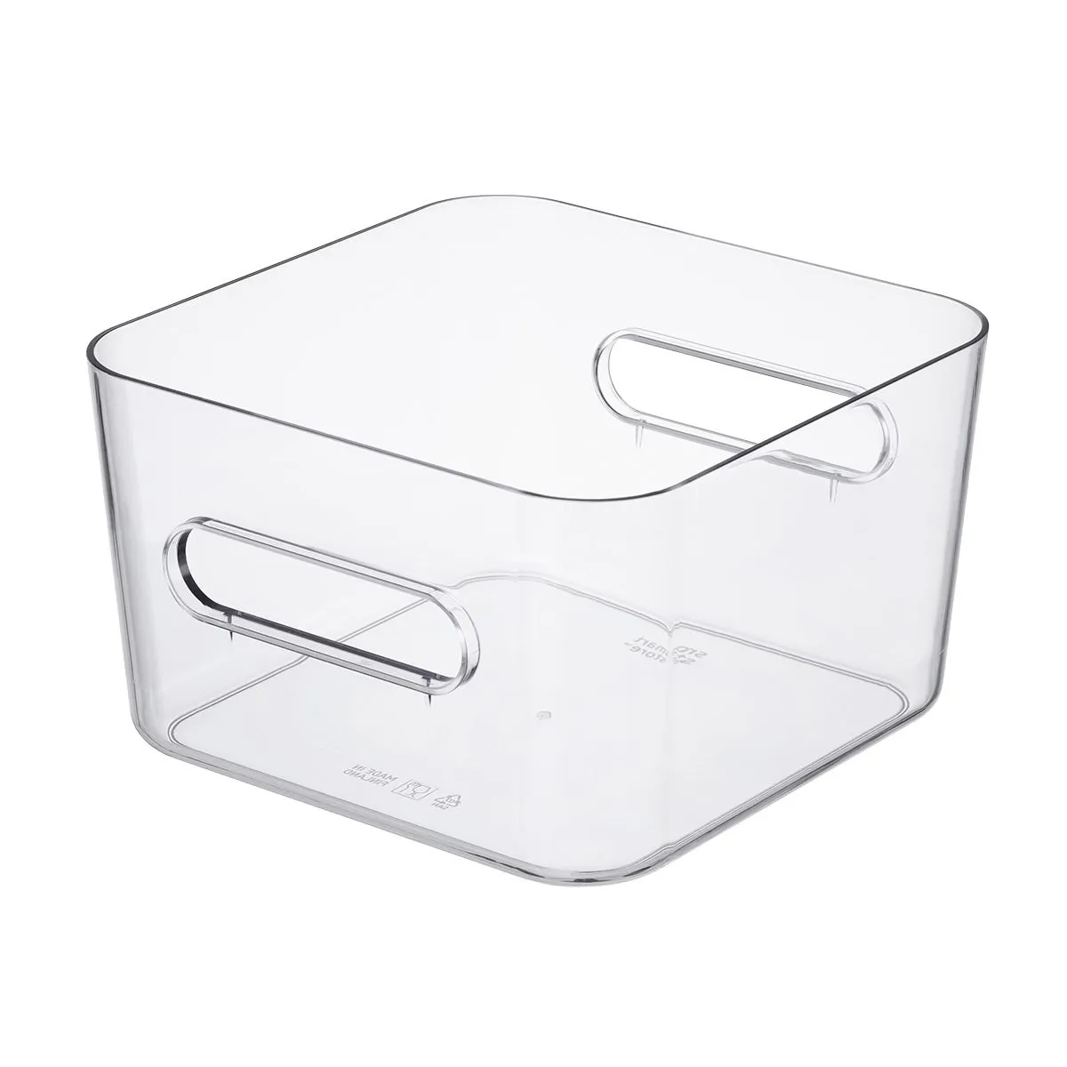 SmartStore Medium Compact Square Bin Clear