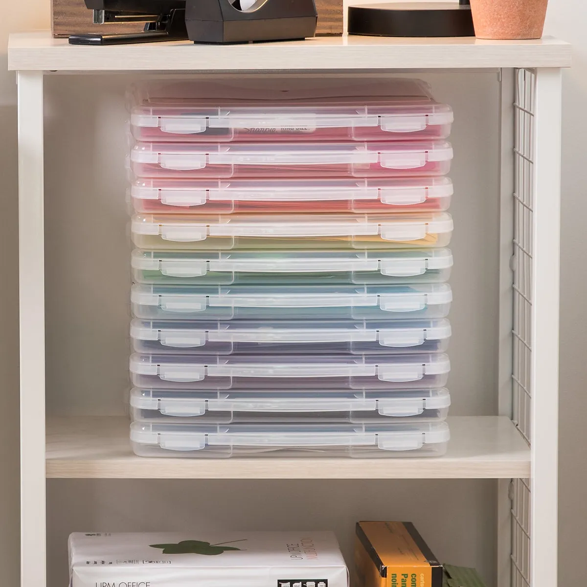 Iris Clear Shallow Document Case